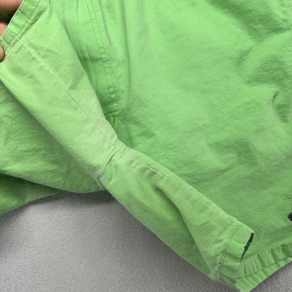 Vintage Ocean Pacific Shorts Men's XL Green Made In USA Elastic Waist Surf 90s - Picture 9 of 16